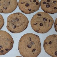 Choc Chip Sourdough Cookies